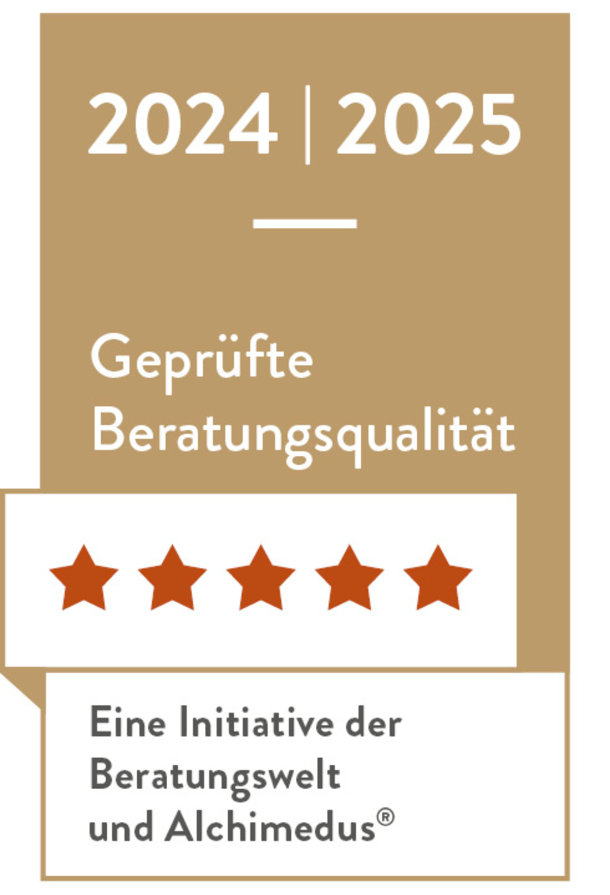 Geprüfte Beratungsqualität 2024/2025